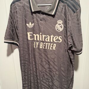 Adidas Away Real Madrid Mbappe Jersey 24/25 Men XL Authentic